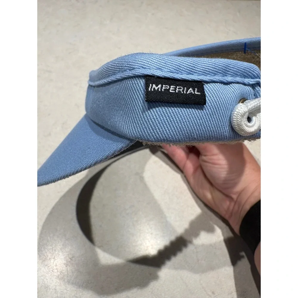 2014 US Womens Open Pinehurst No 2 Golf Visor Light Blue Bungee Cord